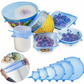 Coperchi in silicone Estendibili x6